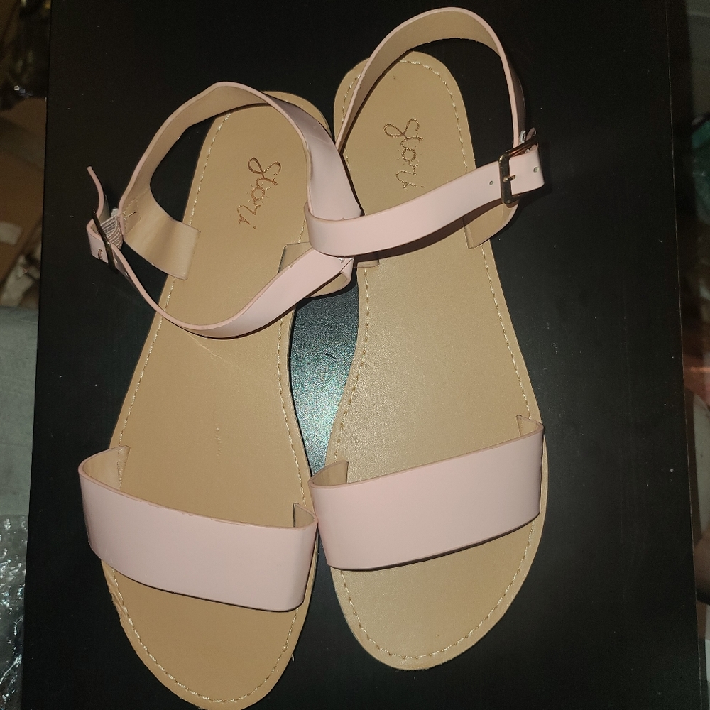 Pink sandals